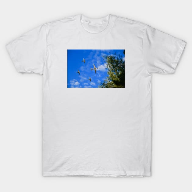 Tante ju airplane / Swiss Artwork Photography T-Shirt by RaphaelWolf